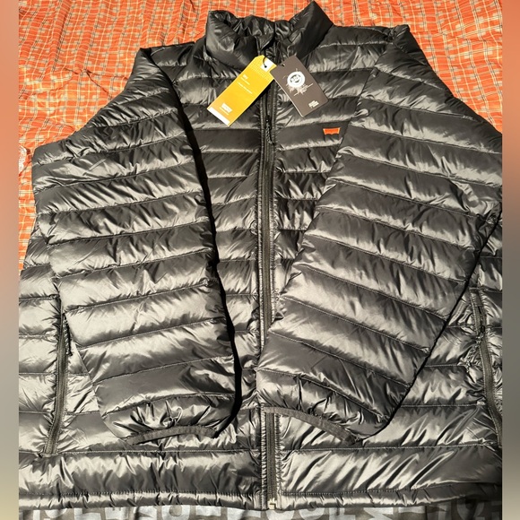 Levi down puffer lightweight jacket - Picture 2 of 3